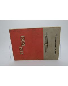 Libretto di Uso e Manutenzione Fiat 850 A