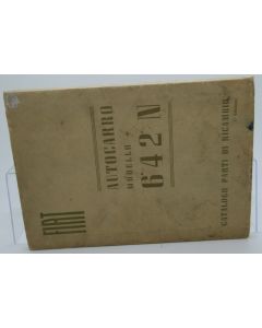 Libretto di Uso e Manutenzione Fiat Autocarro 643 N 1 Edizione 1952