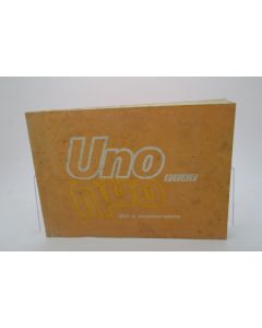 Libretto di Uso e Manutenzione Fiat Uno