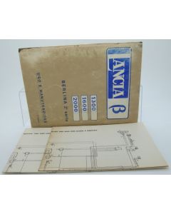 Libretto di Uso e Manutenzione Lancia B +inserto