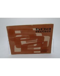 Libretto di Uso e Manutenzione Peugeot 504