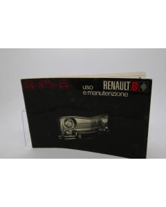 Libretto di Uso e Manutenzione Renault 8