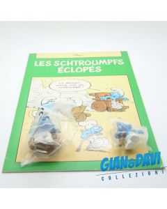 Smurfs Promotional Association des Paralyses de France Coppia + Libro