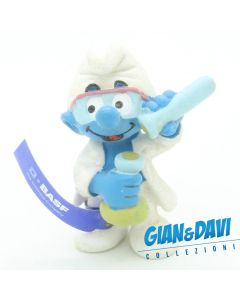 Smurfs Promotional Basf BA090 Chemister Dark Blue Label
