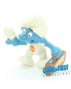 Smurfs Promotional First Aid ASB FI030 Emblem Brown Bag