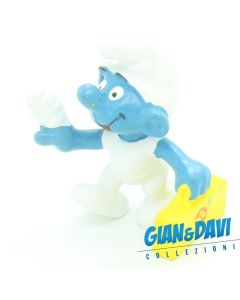 Smurfs Promotional First Aid ASB FI110 Emblem in yellow bag