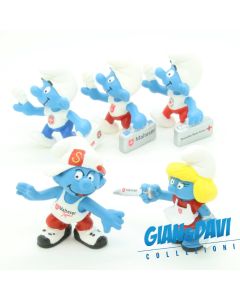 Smurfs Promotional Malteser MA500 Complete Sat 5 Pieces