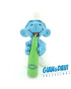 Smurfs Promotional STAATL FACHINGEN ST010 light green bottle
