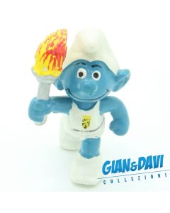 Smurfs Promotional Torchbearer TO010 Belgium olympia emblem C