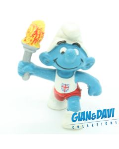 Smurfs Promotional Torchbearer TO020 British flag