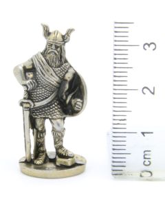 Ferrero Kinder Ü-Ei Soldatini Metallfiguren Vikinger - A1 35mm Messing Eisen