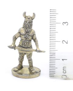 Ferrero Kinder Ü-Ei Soldatini Metallfiguren Vikinger - A2 35mm Eisen Messing