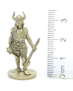 Ferrero Kinder Ü-Ei Soldatini Metallfiguren Vikinger - A6 35mm Messing