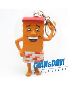 PVC Werbefigur Pubblicitari Wienerberger Dachdecker Schlüsselanhänger 7,5cm