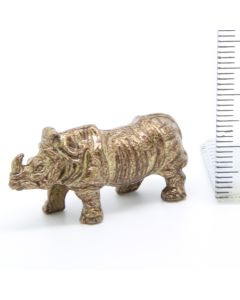 Ü-Ei-MF Wildtiere - Nashorn - Messing