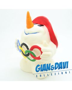 Winter Olympic Gadget Innsbruck 1976 Schneemann h 14cm