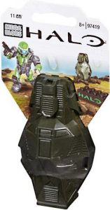 Mega Bloks Halo 97419 Metallic Series Figure Green