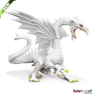 10120 Glow-In-The-Dark Snow Dragon 14cm