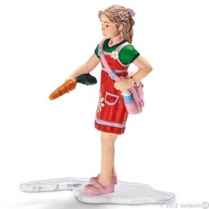 Schleich Human Figures 13905 Girl feeding