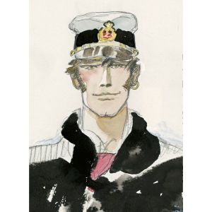 Moulinsart Corto Maltese 15100106 plastic document wallet Portrait