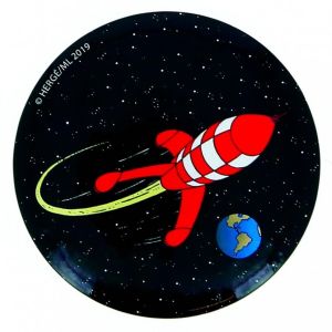 Tintin cartoleria 16027 Magnet - Lune Fuse