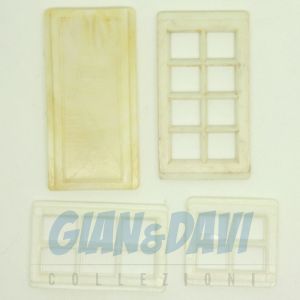Lego 1955 Windows and Door - White