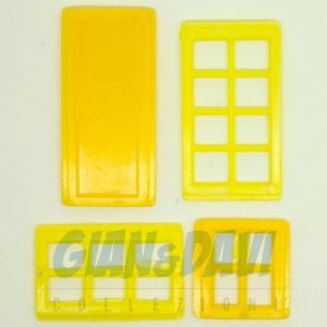 Lego 1955 Windows and Door - Yellow