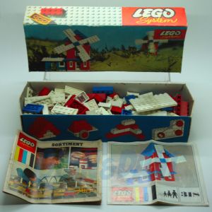 1963 Lego 318 Warehouse and Mill + Box