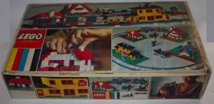 1968 Lego 080 Basic Building set with Train + Box