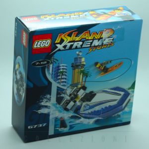 2002 Lego 6737 Island Xtreme Stunts Wake Rider + Box