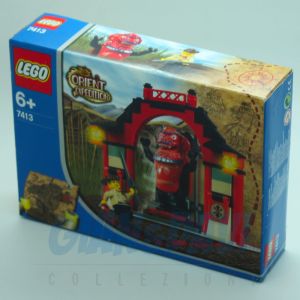 2003 Lego 7413 Orient Expedition Passage of Jun-Chi + Box