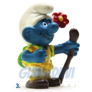 2.0041 20041 Hiker Smurf Puffo Escursionista 3C