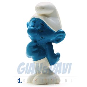 2.0082 20082 Shy Smurf Puffo Timido 1C