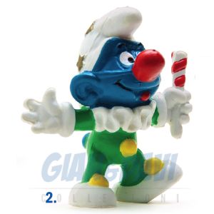 2.0090 20090 Jester Smurf Puffo Clown 2A