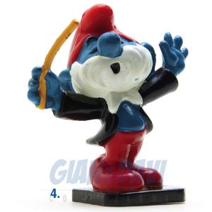 2.0092 20092 Papa Smurf Conductor Grande Puffo Direttore Orchestra 4A