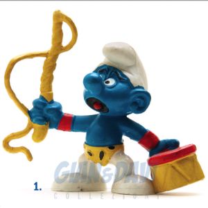 2.0115 20115 Lion Tamer Smurf Puffo Domatore di Leoni 1A