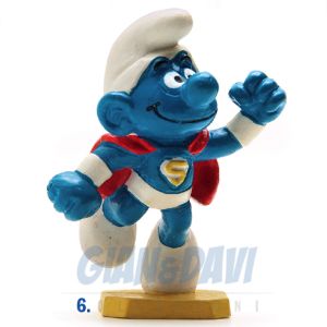 2.0119 20119 Smurferman Smurf Puffo Superman 6A