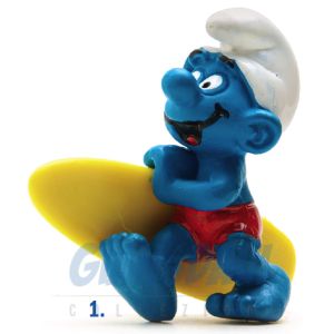 2.0137 20137 Surfer Smurf Puffo Surfista 1A