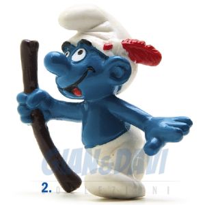 2.0178 20178 Tracker Smurf Puffo Viandante 2A