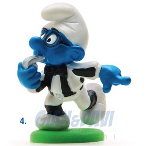 2.0191 20191 Brainy Referee Smurf Puffo Arbitro 4A