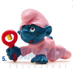 2.0202 20202 Pink Baby Smurf Puffo Bimbo Rosa 5A