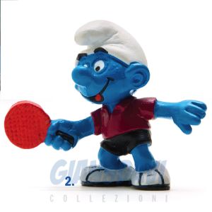 2.0227 20227 Table Tennis Smurf Puffo Tennis Tavolo Ping Pong 2B