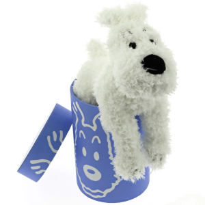 Tintin Peluche Plush 35137 Soft Snowy 20 cm With Blue Box