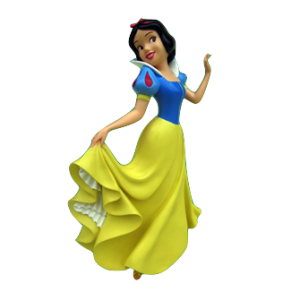 3806 Disney DANCING SNOW WHITE BIANCANEVE