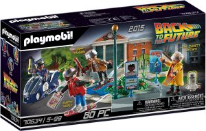 Playmobil 70634 Back to The Future Parte II Inseguimento sull'Hoverboard