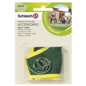 Schleich Farm Life Horse Club 42119 Coperta + Testiera