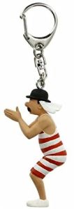 Tintin PVC Key Ring Big 42459 Dupond Bagneur 9cm