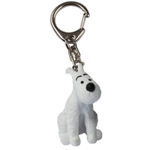 Tintin PVC Key Ring Big 42472 Milou assis 4cm