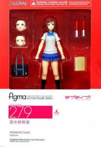 Action Figure Figma Max Factory 279 Nishino Maki in Original Box