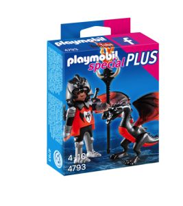 Playmobil 4793 Guerriero asiatico con giovane drago